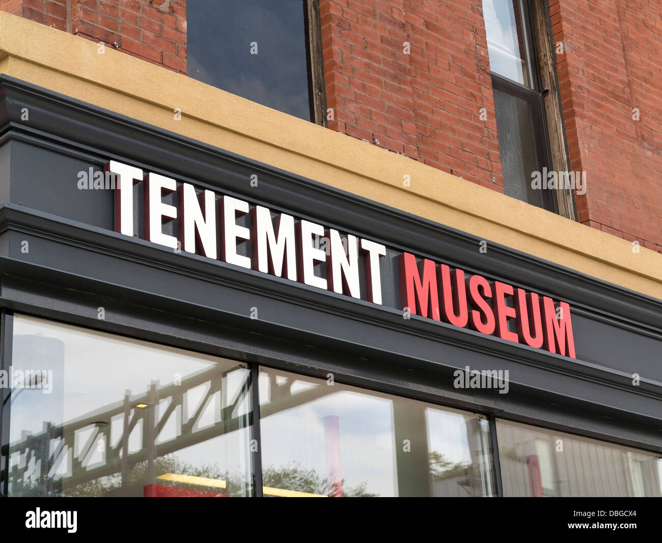 Das Tenement Museum, New York Stockfoto