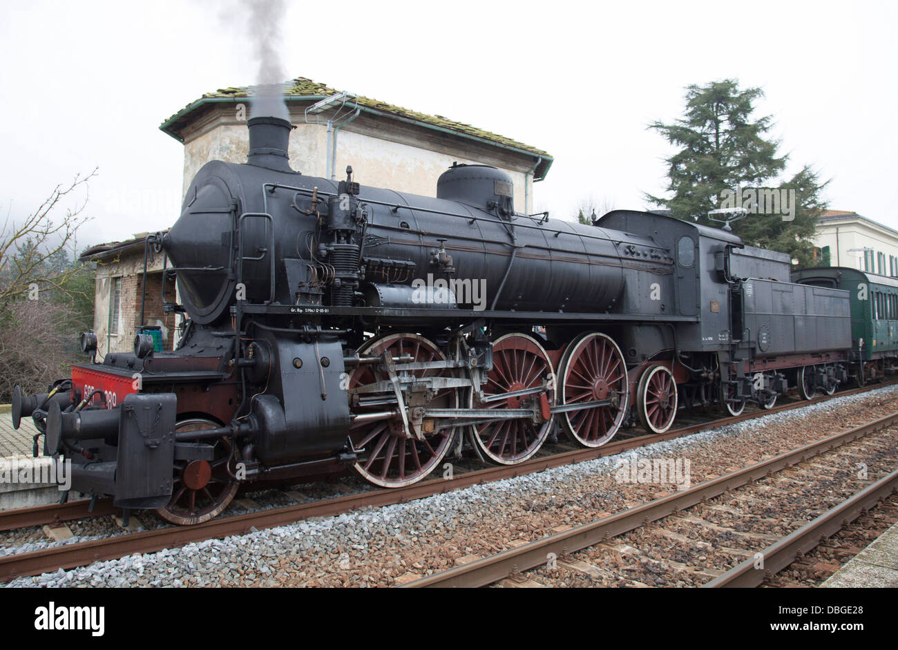 Italien, alten Zug. Stockfoto