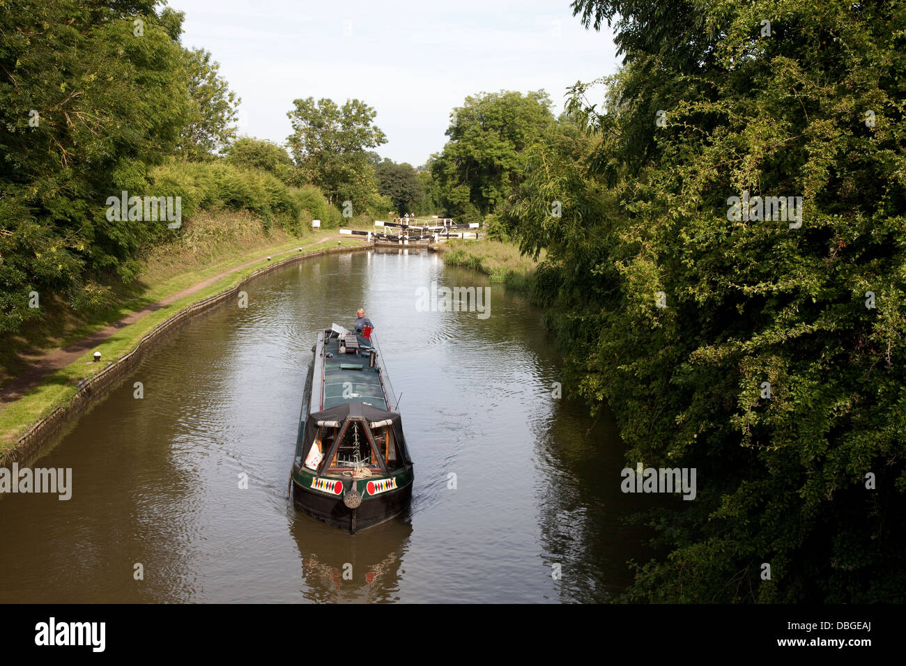 Braunston Flug Grand Union Canal Stockfoto
