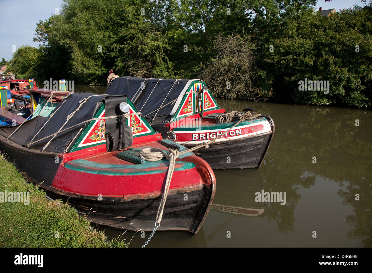 Traditionelle Barge Stockfoto