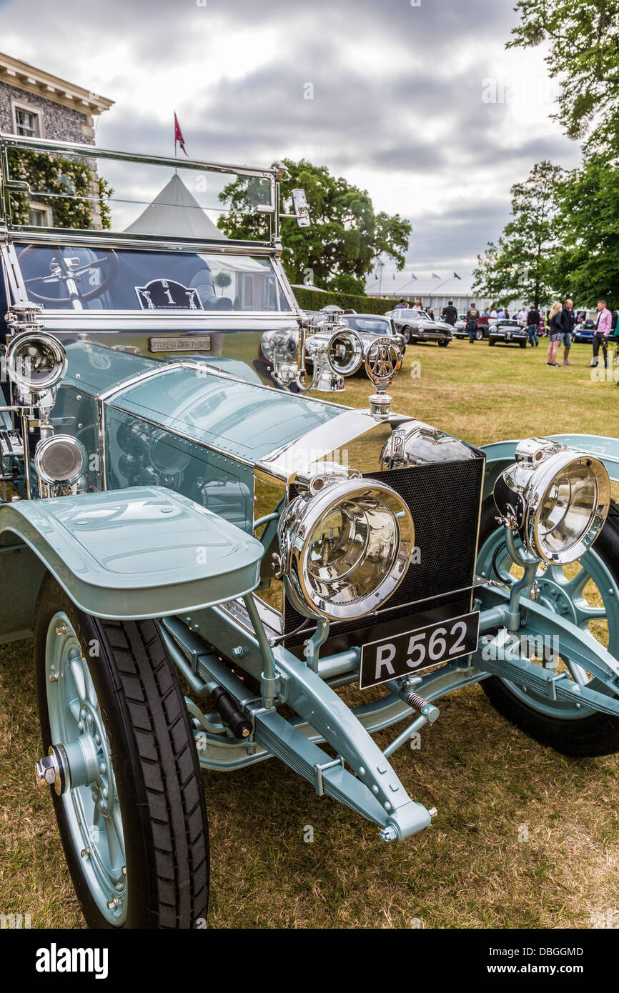 1908 40-50 PS Rolls-Royce Silver Dawn auf die 2013 Goodwood Festival of Speed, Sussex, UK. Cartier-Stil et Luxe. Stockfoto