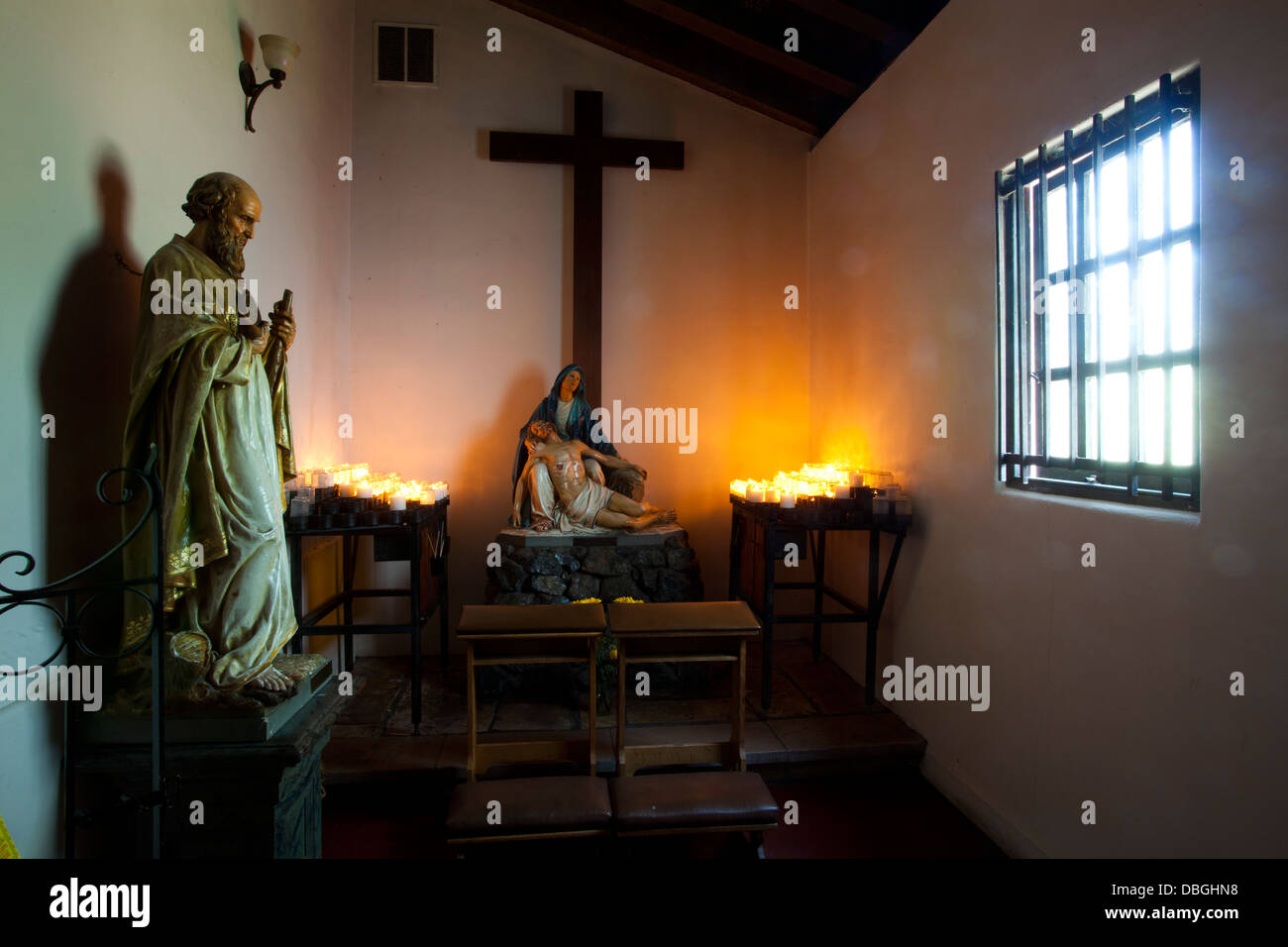 Mission San Luis Obispo de Tolosa, spanische Mission, California, Vereinigte Staaten von Amerika Stockfoto