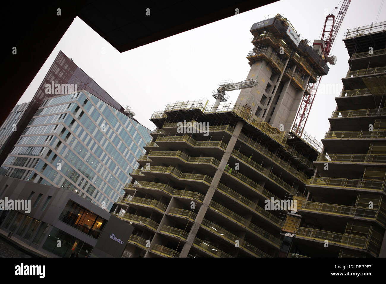 Umliegenden Gebäuden - Merchant Square Paddington Basin - London - England - UK Stockfoto
