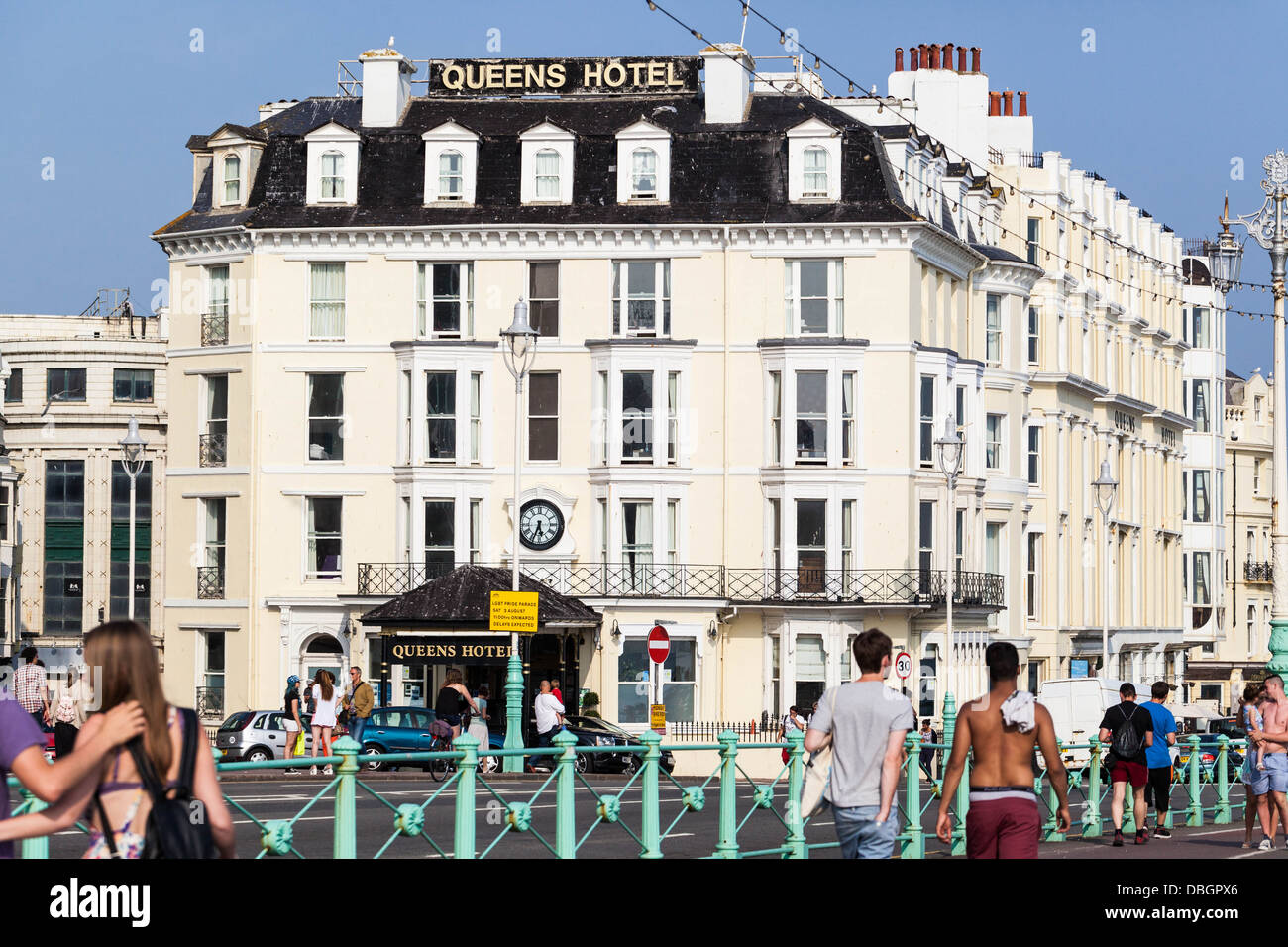 Queens Hotel, Brighton, England, Vereinigtes Königreich Stockfoto
