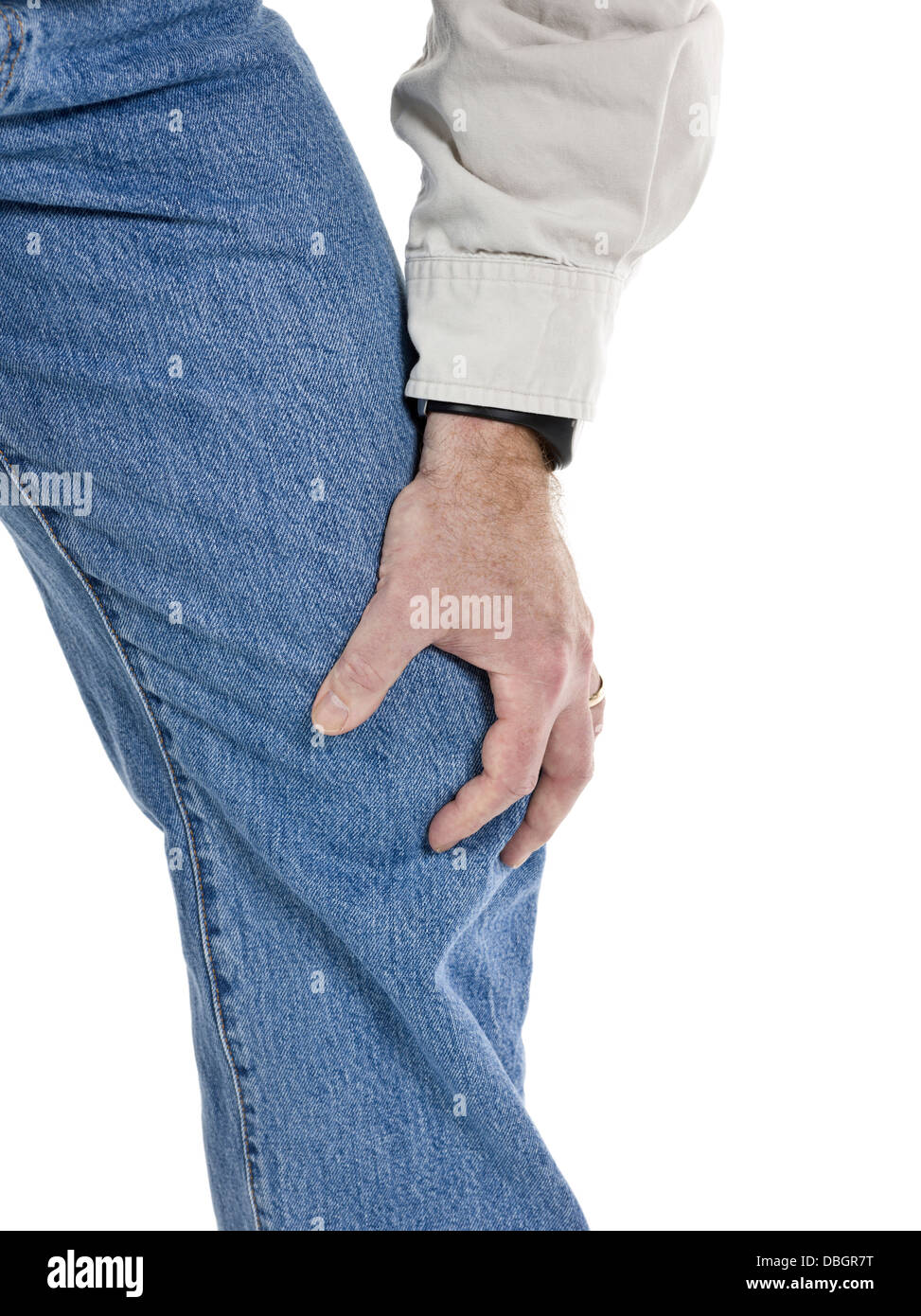 Arthrose Schmerzen Stockfoto