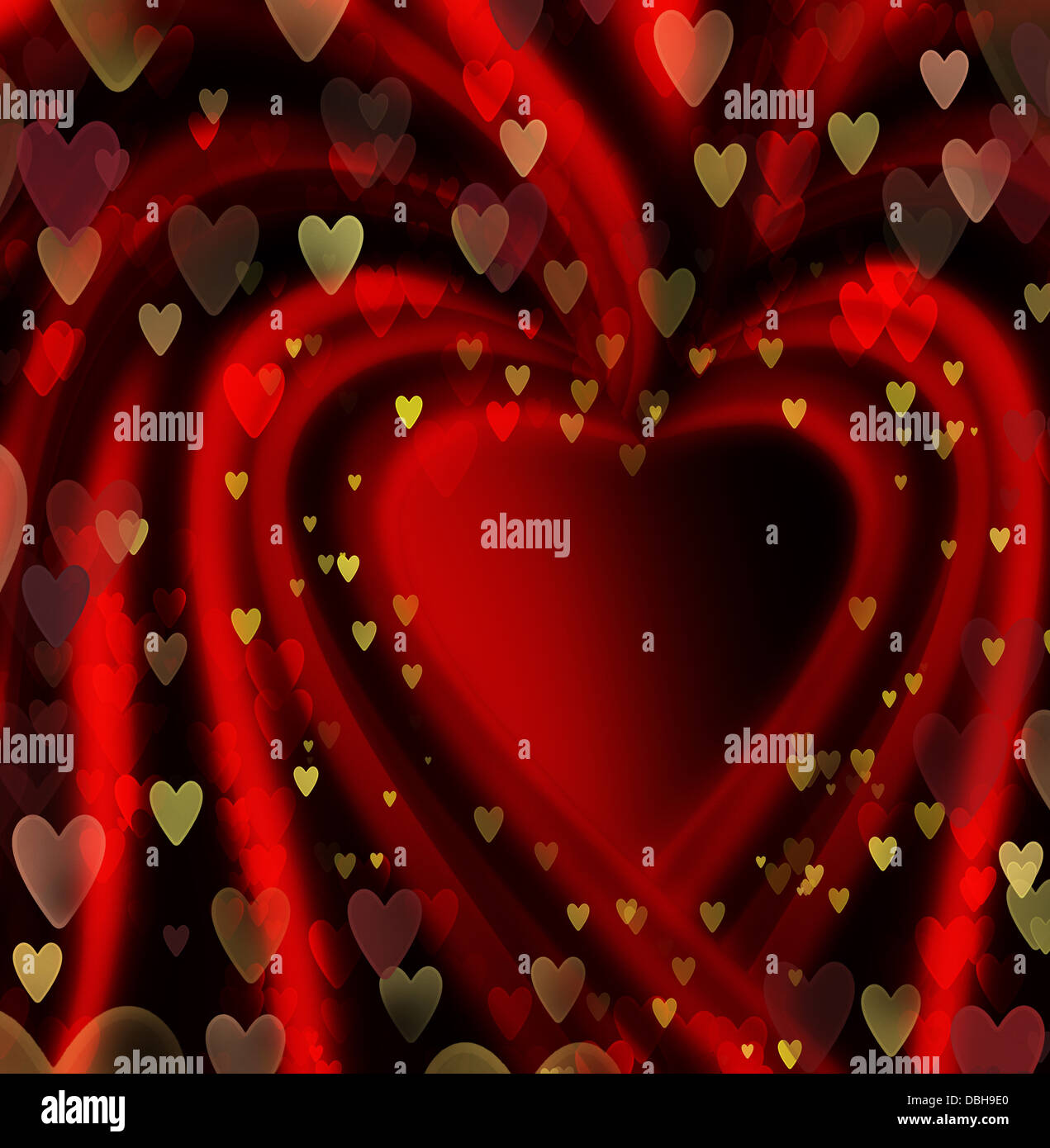 Valentine-Hintergrund Stockfoto