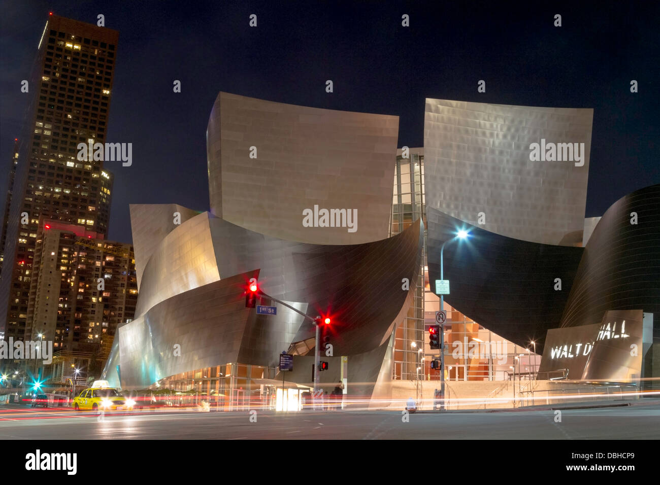 Walt Disney Concert Hall in Los Angeles, Kalifornien Stockfoto