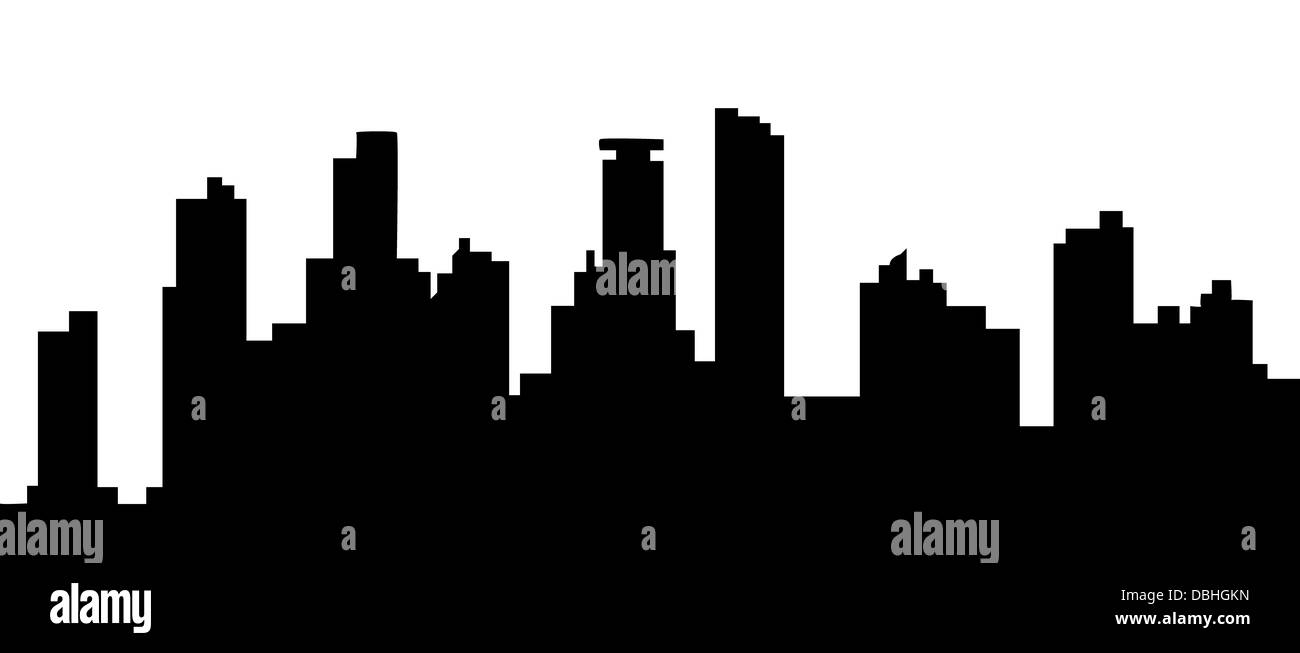 Skyline von Panama Stockfoto