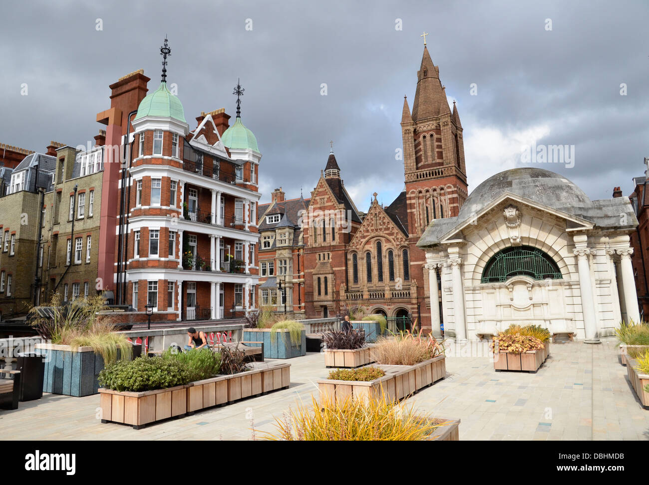 Brown-Hart-Gärten in Mayfair, London Stockfoto