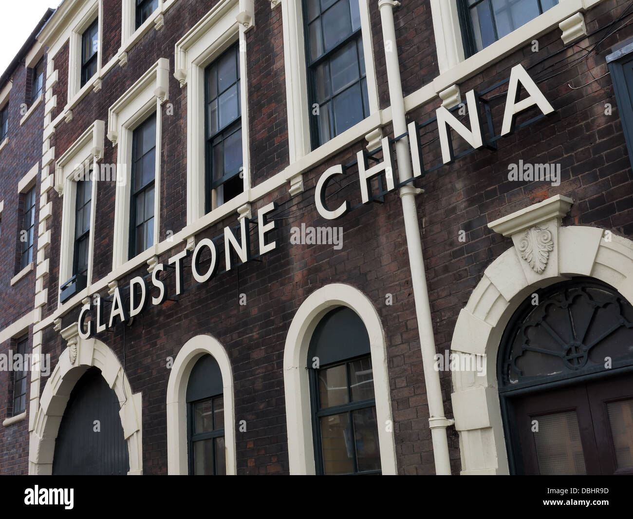 Die Gladstone-Porzellanfabrik in Longton, Stoke-on-Trent, Staffordshire Potteries, englischen Midlands, England GB Stockfoto