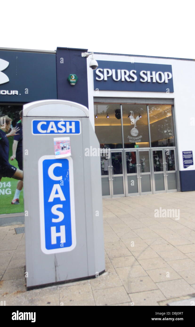 White Hart Lane Stadium, Heimat von Tottenham Hotspur Football Club Stockfoto