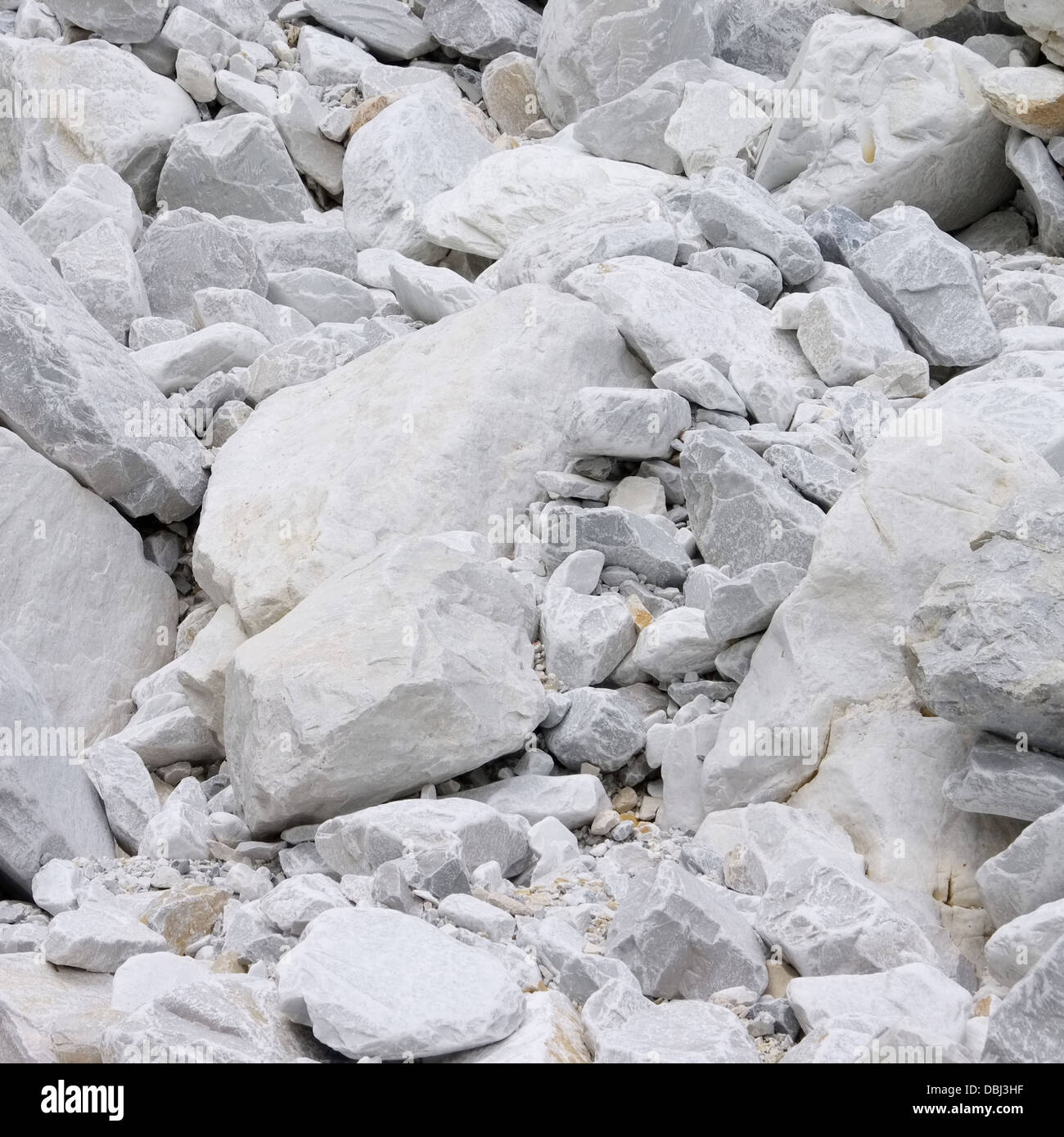 Carrara Marmor Steinbruch - Carrara Marmor Steinbruch 29 Stockfoto