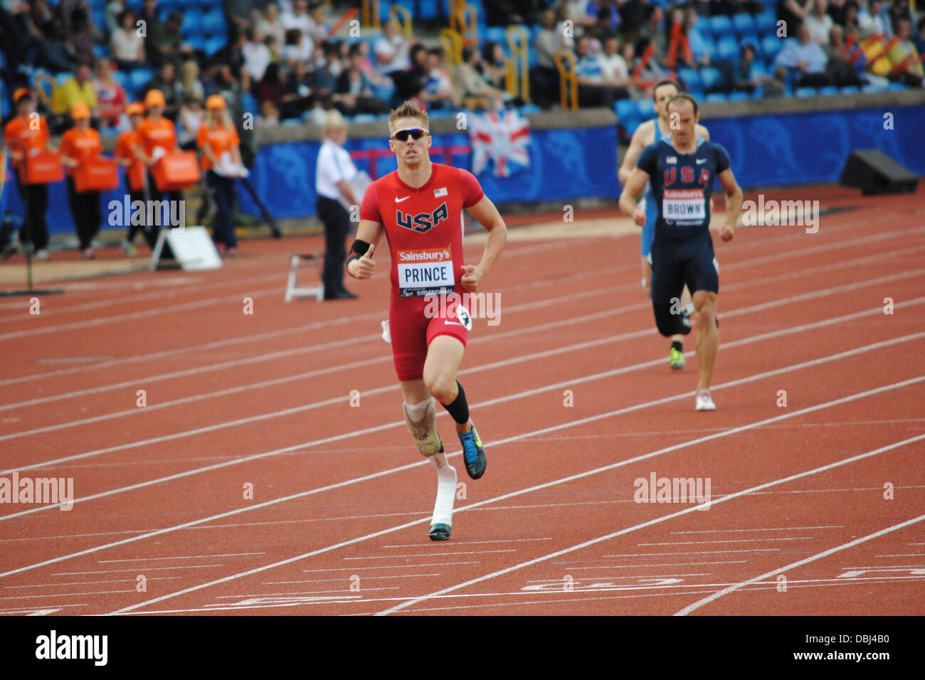 Der Sainsbury-IPC-Grand-Prix-Finale Stockfoto