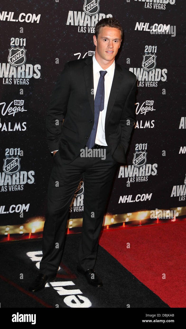 Jonathan Toews der NHL Awards 2011 im Palms Casino Resort - Ankünfte Las Vegas, Nevada - 22.06.11 Stockfoto