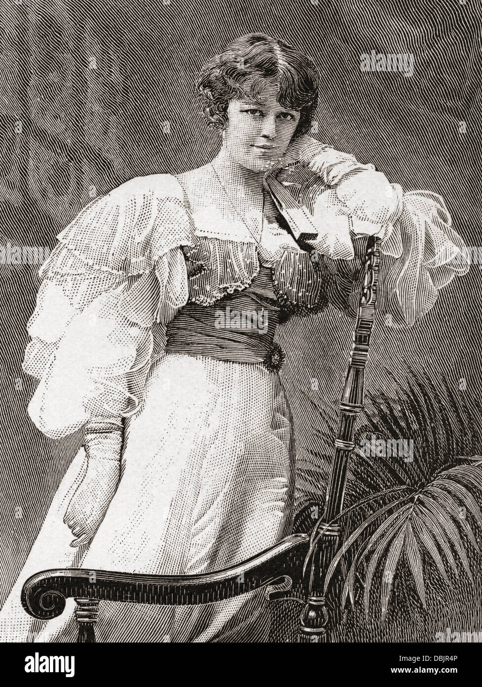 Dame Irene Vanbrugh, 1872 –1949. Englische Schauspielerin. Stockfoto