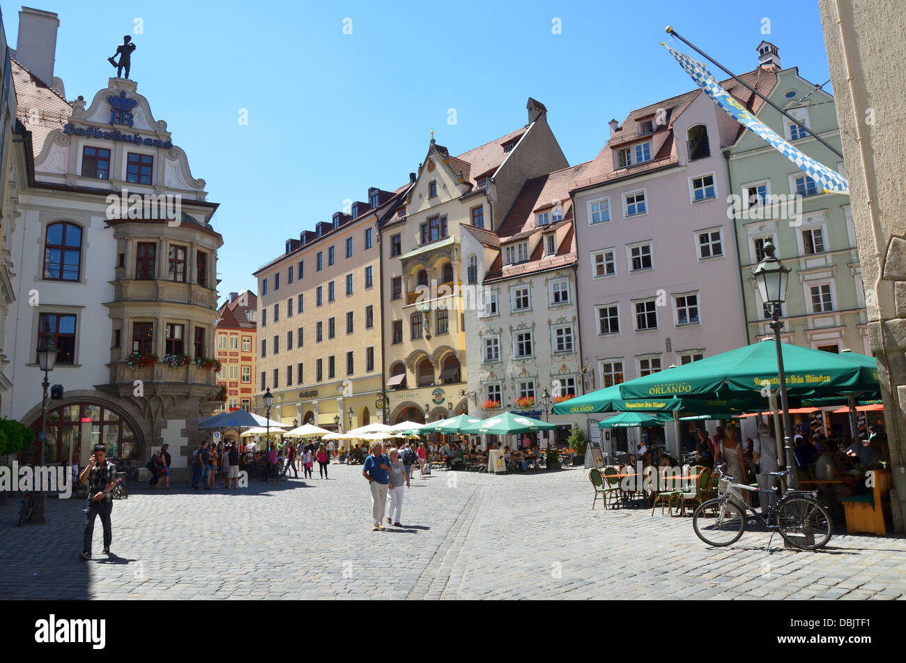 Hofbrauhaus München Bayern Touristenattraktion Deutschland Stockfoto