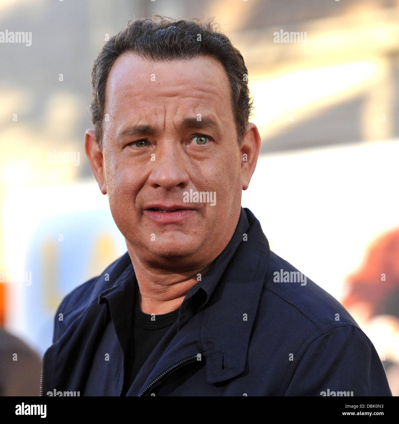 Tom Hanks "Larry Crowne" Los Anglees Premiere beim Grauman Chinese Theatre - Ankünfte Hollywood, Kalifornien - 27.06.11 Stockfoto