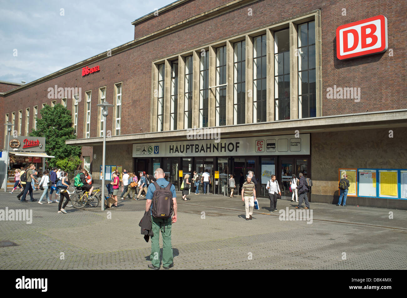 Düsseldorf Hauptbahnhof (Hauptbahnhof) Deutschland Stockfoto