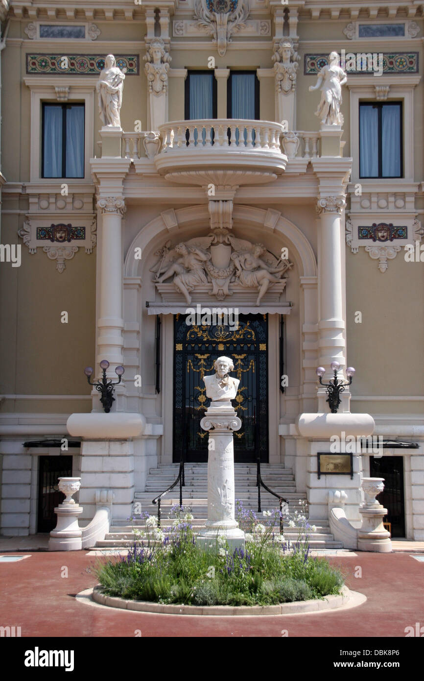 Gesamtansicht von Monaco während der standesamtlichen Trauung für die königliche Hochzeit von Prinz Albert II von Monaco, Charlene Wittstock bei der fürstlichen Palast von Monaco Monte-Carlo, Monaco - 01.07.11 Stockfoto
