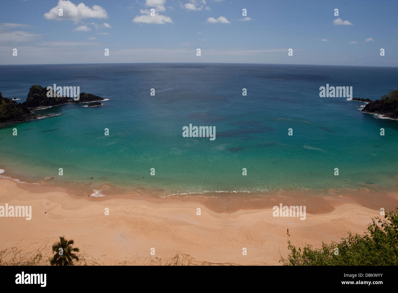 Sancho-Strand auf der Insel Fernando De Noronha, Brasilien zu tun. Stockfoto