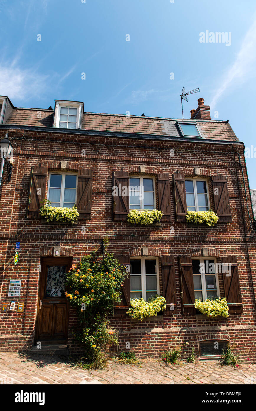 Saint-Valery-Sur-Somme Provinz der Picardie Frankreich Nordeuropa Stockfoto