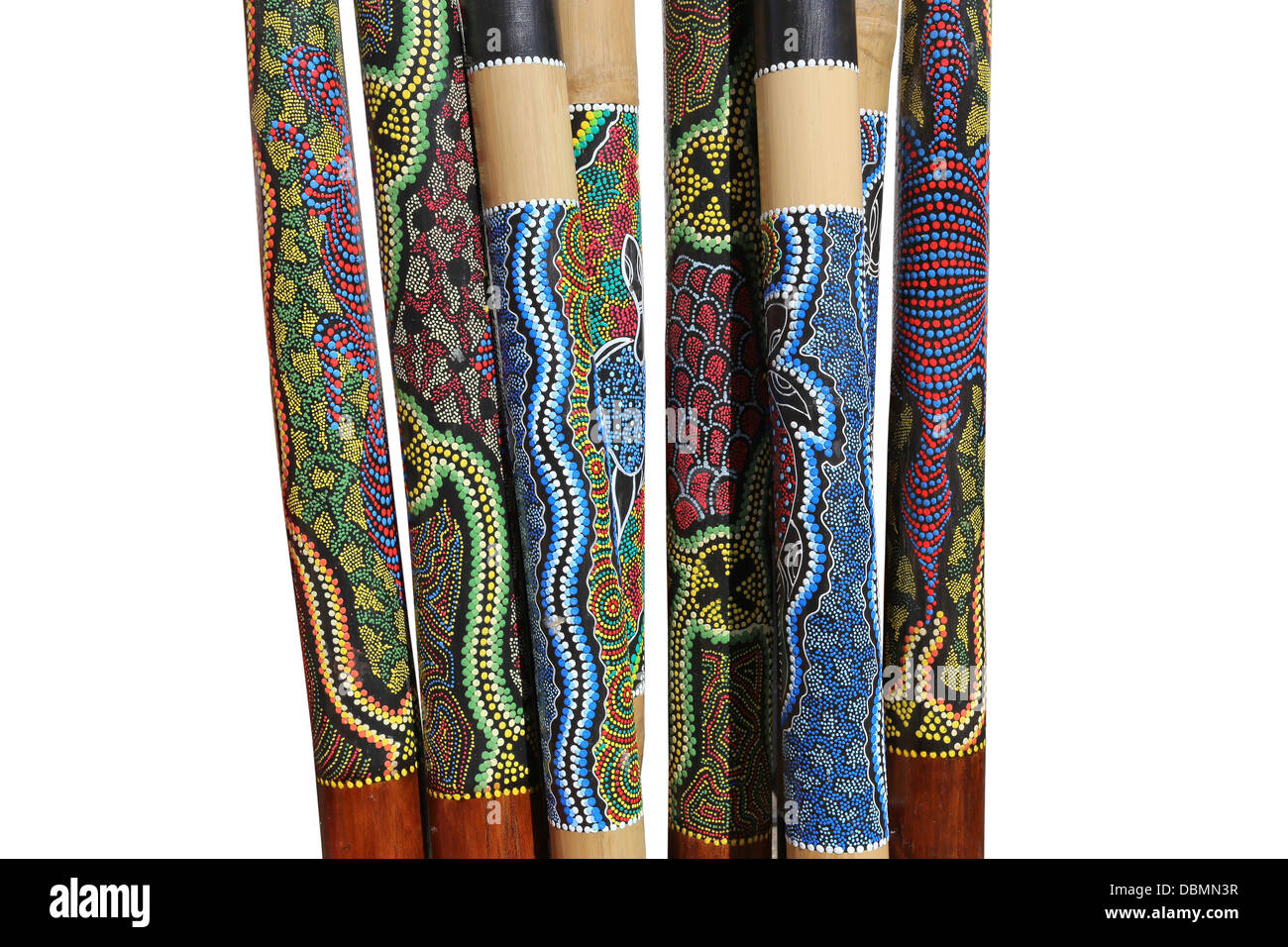 Didgeridoo World Rhythm Didgeridoo australien peint à la main - Cosmic, MDI003