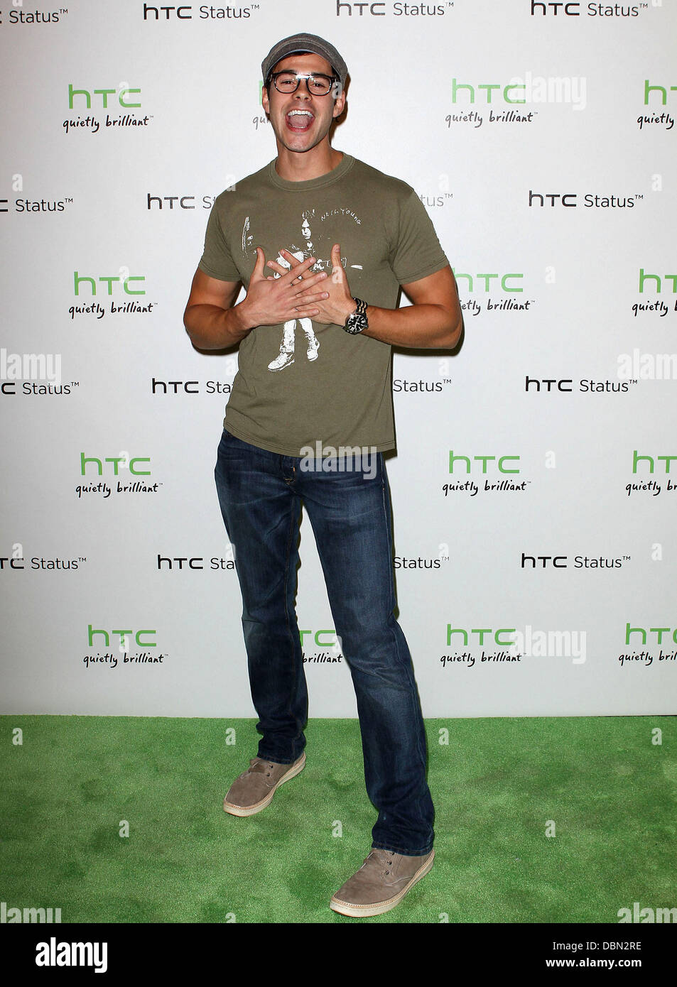 Jayson Blair das HTC Status soziale Auftaktveranstaltung statt in den Paramount Studios - Ankünfte Los Angeles, Kalifornien - 19.07.11 Stockfoto
