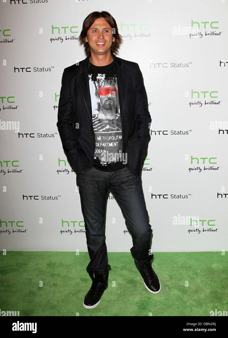 Jonathan Jaxson das HTC Status soziale Auftaktveranstaltung statt in den Paramount Studios - Ankünfte Los Angeles, Kalifornien - 19.07.11 Stockfoto