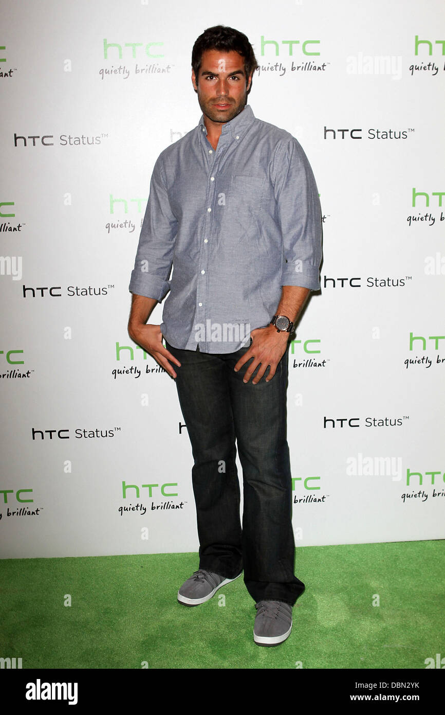 Jordi Vilasuso das HTC Status soziale Auftaktveranstaltung statt in den Paramount Studios - Ankünfte Los Angeles, Kalifornien - 19.07.11 Stockfoto