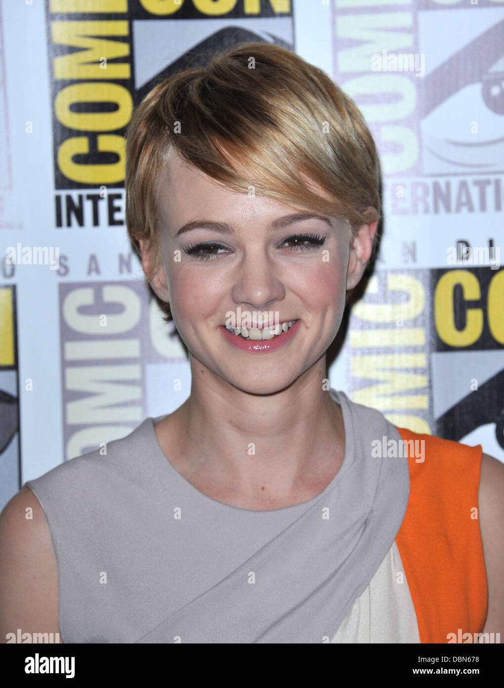 Carey Mulligan 2011 Comic-Con Convention - Tag 1 - "Drive" - Ankunft San Diego, Kalifornien - 21.07.11 Stockfoto