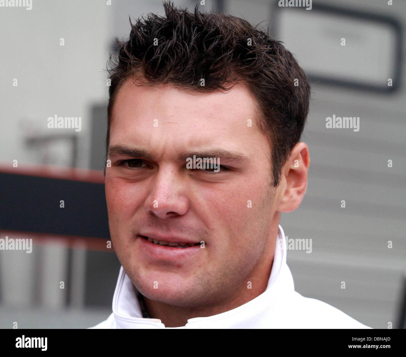 Martin Kaymer 2011 Formel 1 Grand Prix am Nürburgring Eifel, Deutschland - 24.07.11 Deutschland Stockfoto