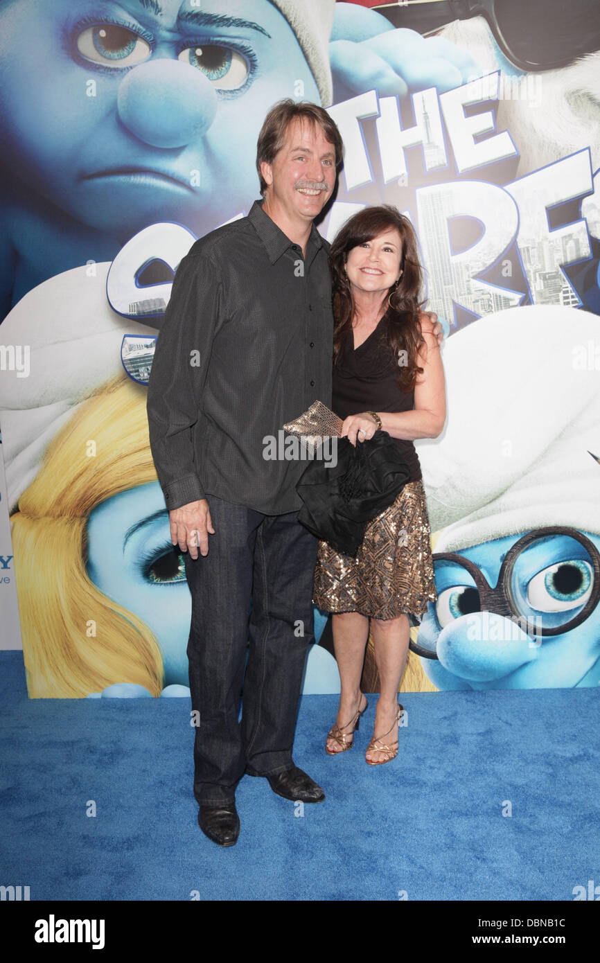 Jeff Foxworthy, Pamela Gregg "Die Schlümpfe" Weltpremiere im Ziegfeld