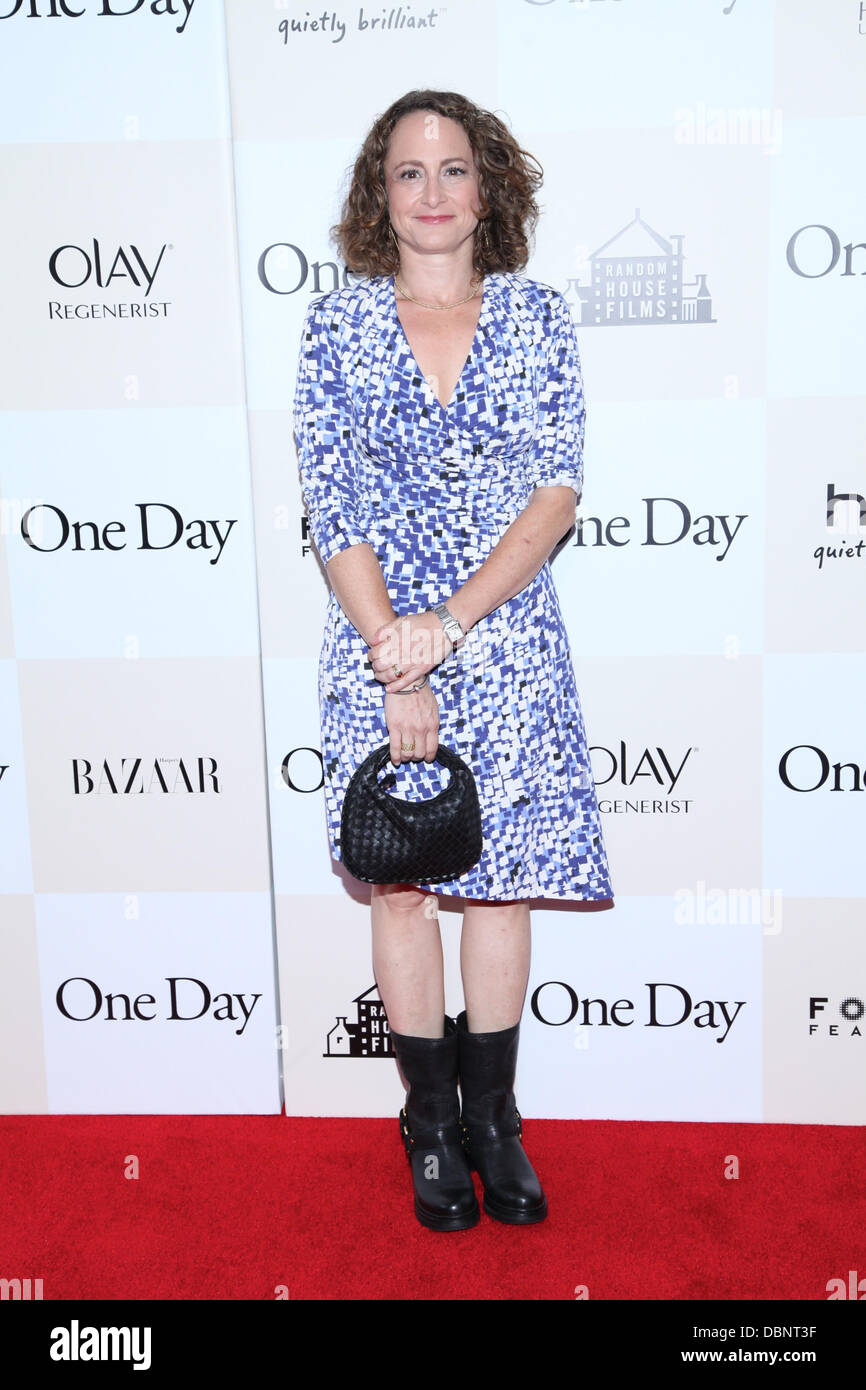 Nina Jacobson New Yorker premiere von "One Day" auf dem AMC Loews Lincoln Square 13 Theater New York City, USA - 08.08.11 Stockfoto