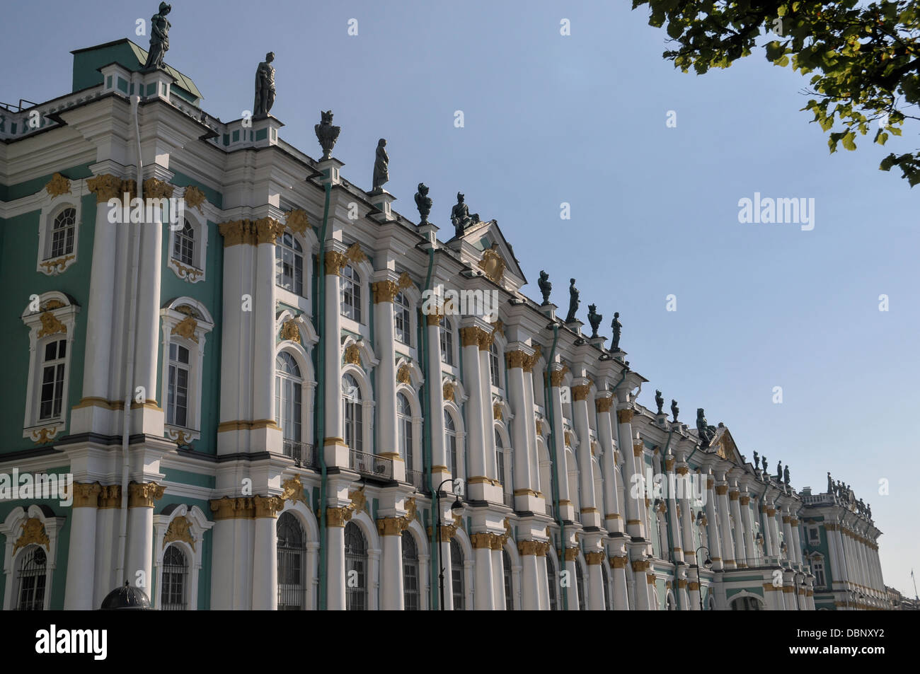 Winterpalast, Eremitage, Detail, Sankt Petersburg, Russland, Sankt Petersburg Stockfoto