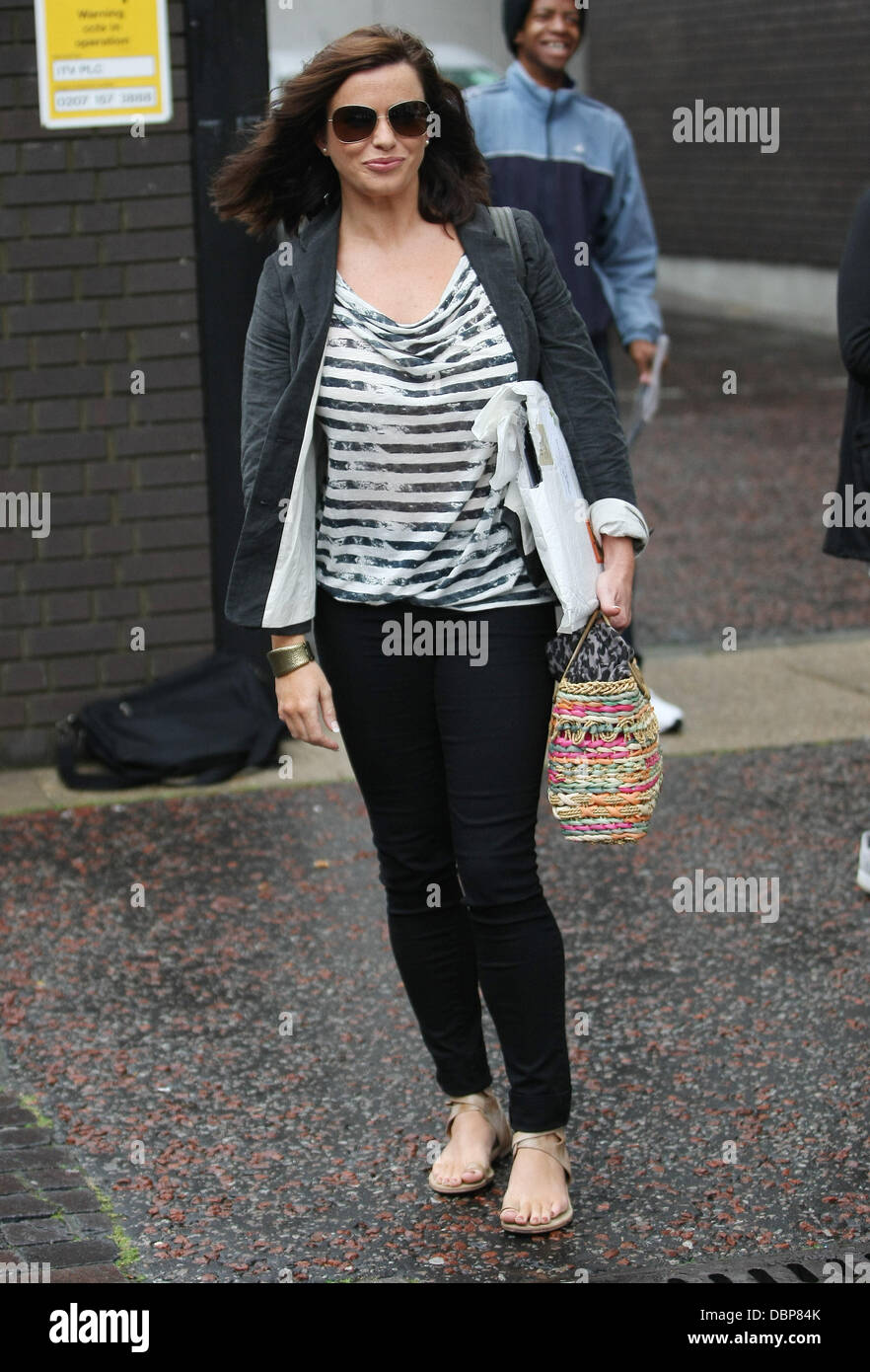 Eve Myles an ITV Studios London, England 04.08.11 Stockfotografie Alamy