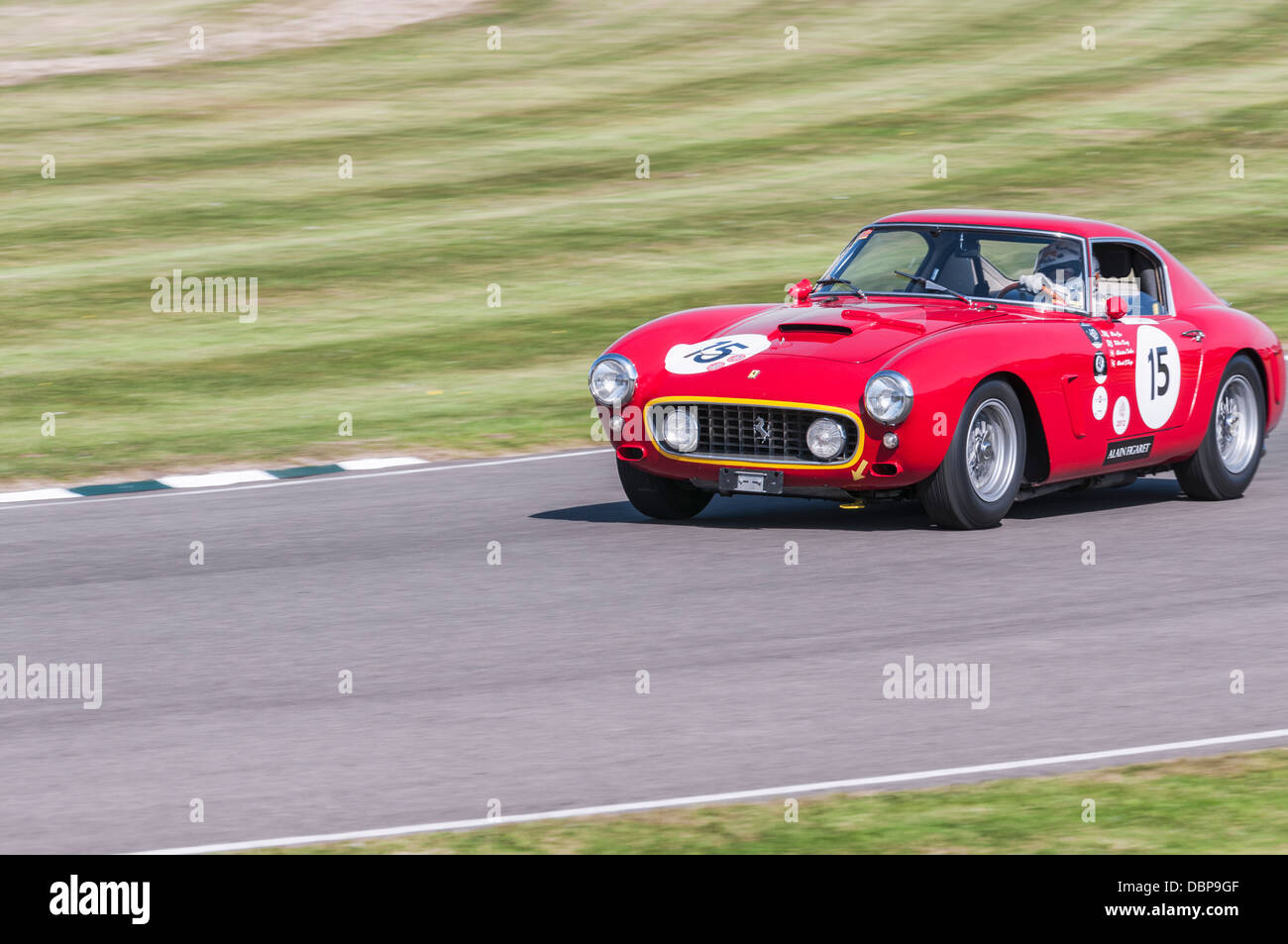 Ferrari 250 GT SWB/C beim Goodwood Revival 2012 Stockfoto