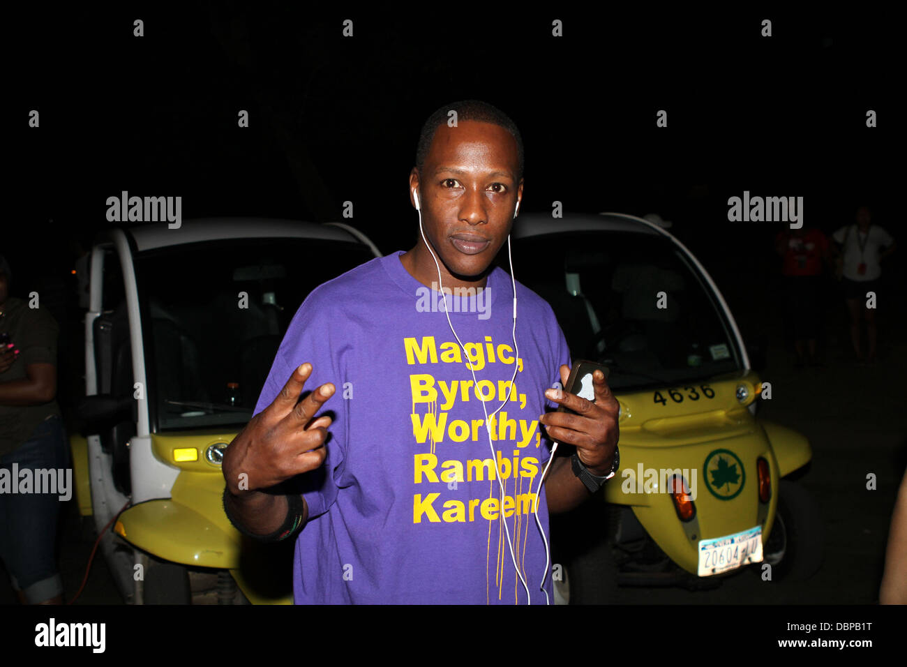 Keith Murray besucht Konzerte im Central Park SummerStage New York City, USA - 11.08.11 obligatorisch Credit: WENN.com Stockfoto