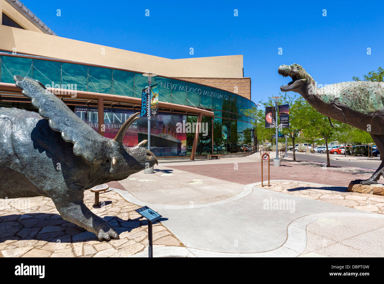 New-Mexico Museum der Naturgeschichte und Wissenschaft, Albuquerque, New Mexico, USA Stockfoto