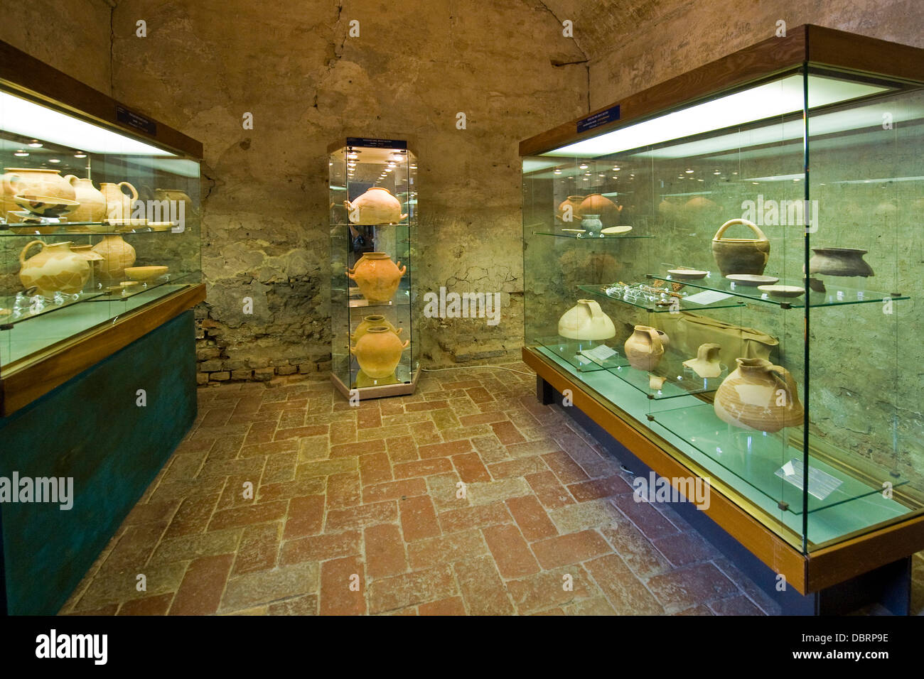 Italien, Toskana, Certaldo, Palazzo Pretorio, museum Stockfoto