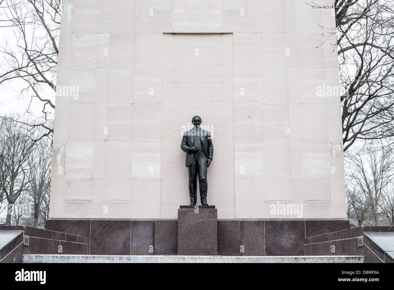 WASHINGTON DC, USA - Der Taft Carillon, zwischen dem US Capitol Building und der Union Station, ist der ehemalige Senator Robert Taft, oft wie Herr Republikanischen bekannt. Stockfoto