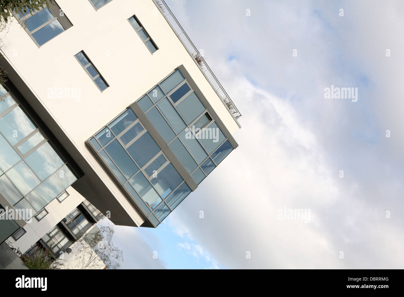 Modernes Bürogebäude in Dublin Stockfoto
