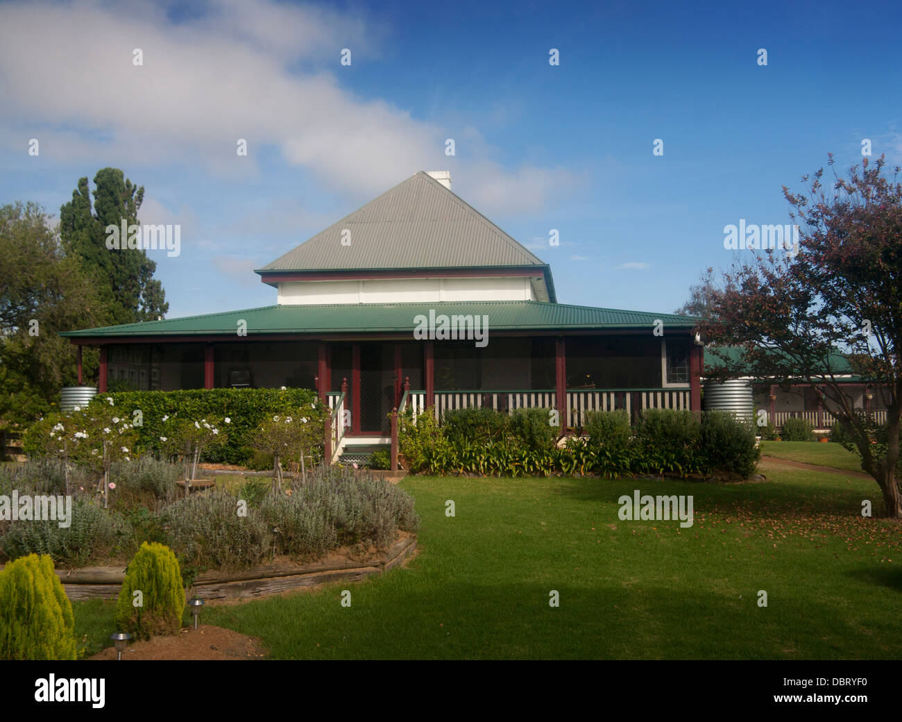 Boonara Homestead ehemaligen Haus von David Jones, Gründer der australischen Kaufhauskette Boonara Queensland Australien Stockfoto