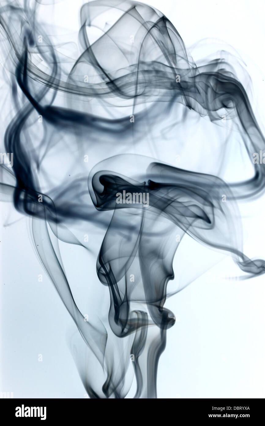 grauer Rauch natürliche abstrakten Hintergrund Stockfoto