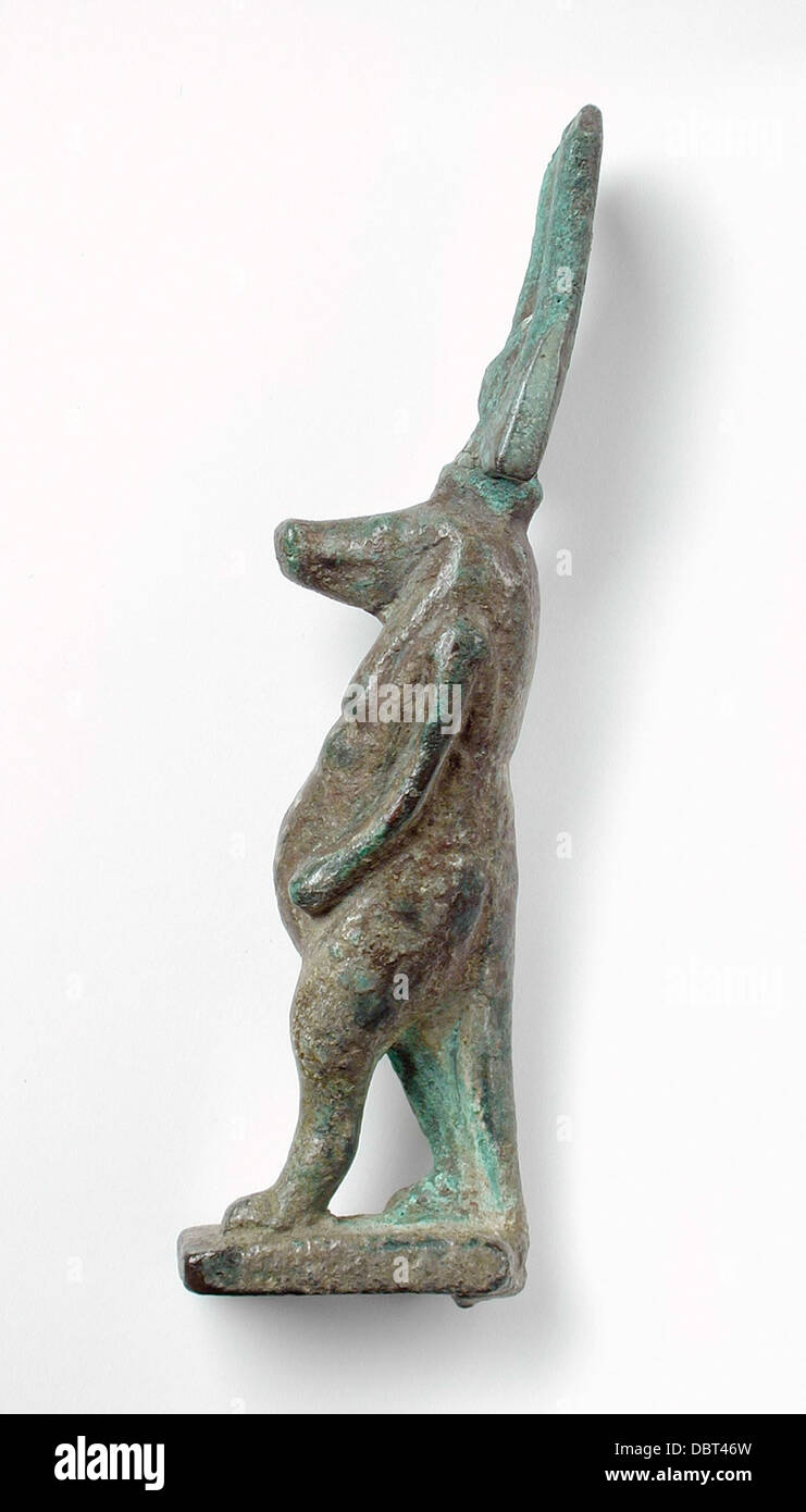 Figur von schwangeren Hippo Göttin Taweret M.80.203.145 Stockfoto