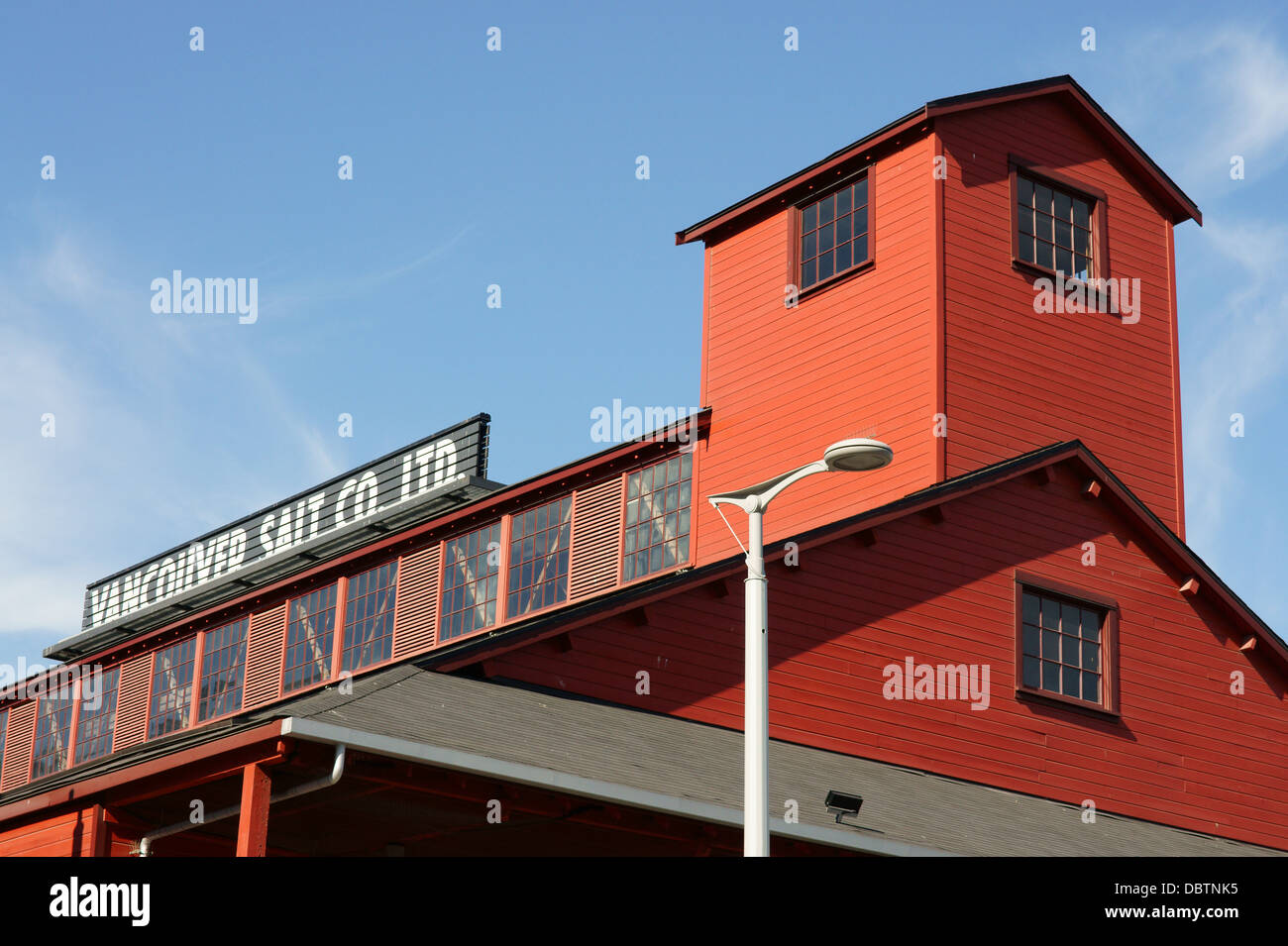 Restauriert Vancouver Salt Company aufbauend auf das Dorf am False Creek, Vancouver, Britisch-Kolumbien, Kanada Stockfoto