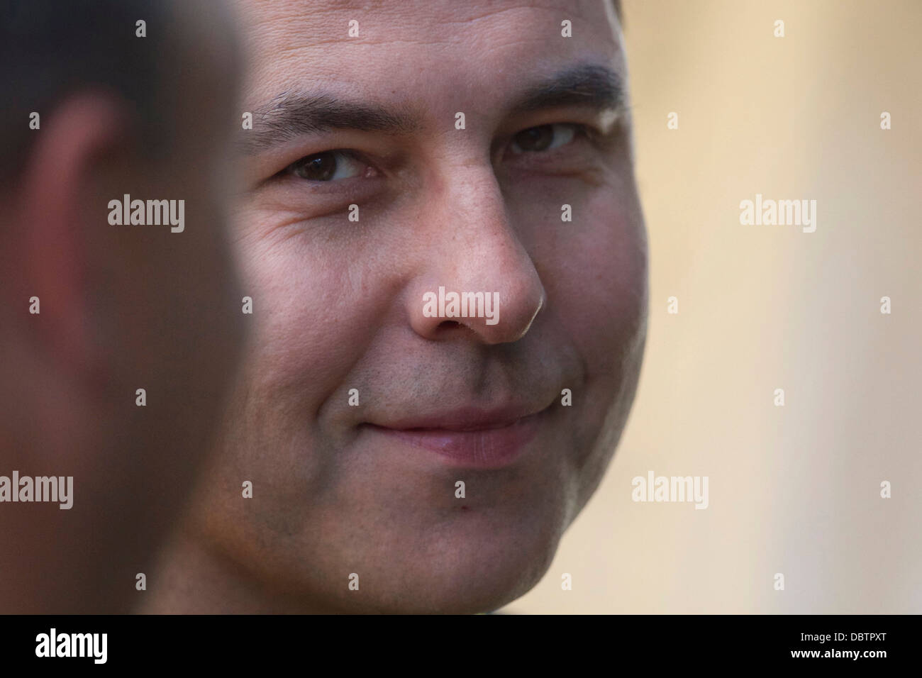 David Walliams besucht Kernow Scout Jamboree unterstützen und fördern die Arbeit der Organisation UK Scouting Stockfoto