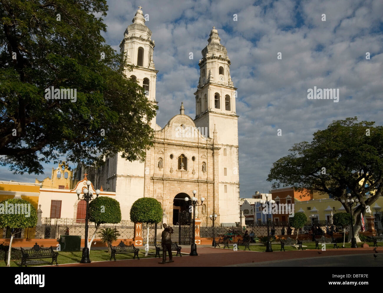 Catedral de Nuestra Senora De La Purísima Concepción, Campeche, Mexiko, Nordamerika Stockfoto