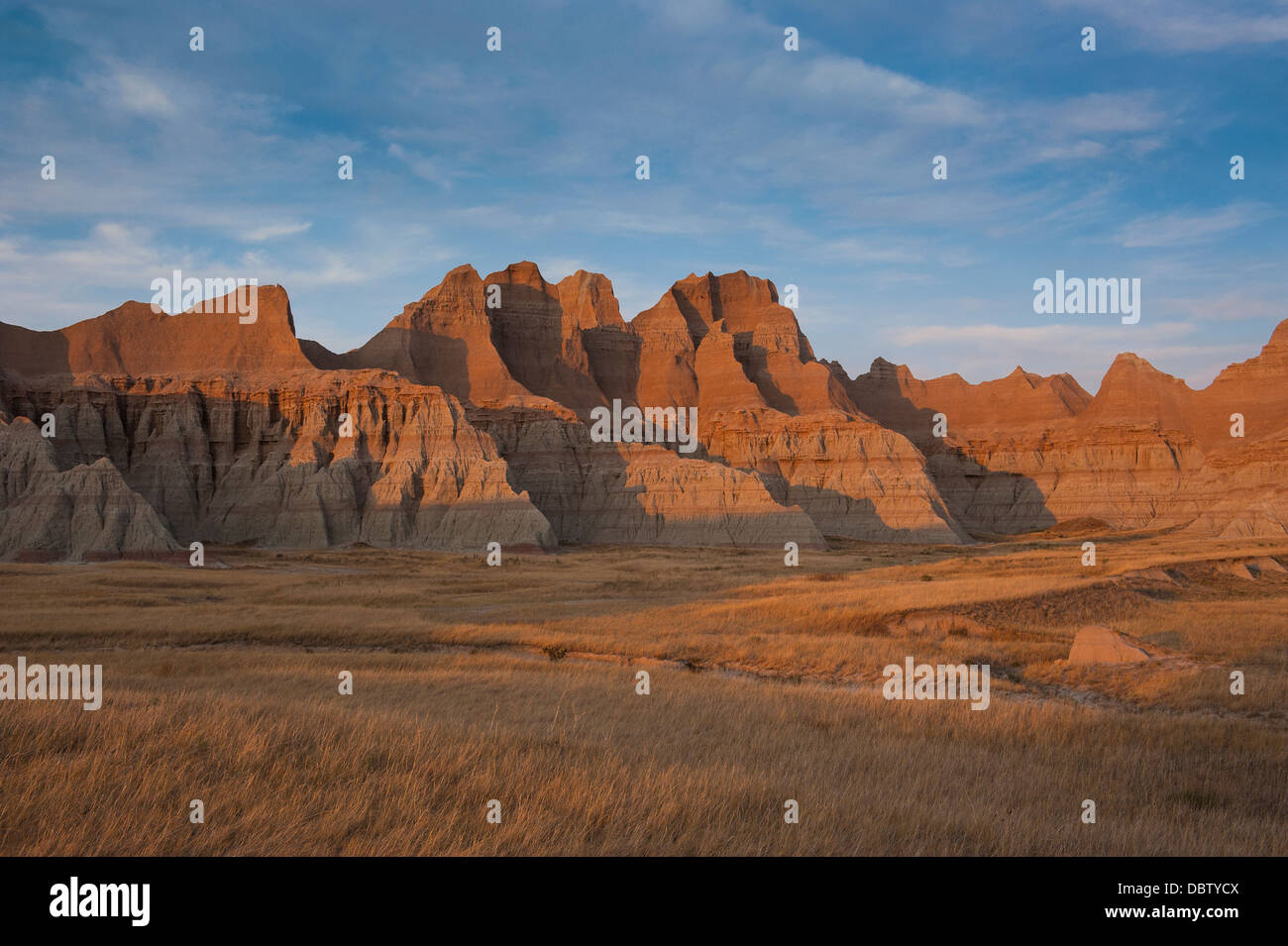Badlands Nationalpark, South Dakota, Vereinigte Staaten von Amerika, Nordamerika Stockfoto