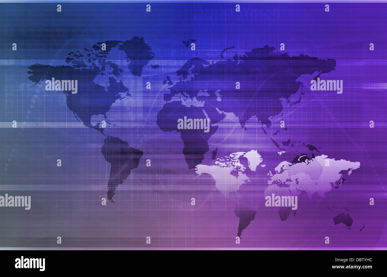 Systemintegration der Komponente als eine Subsysteme Stockfoto