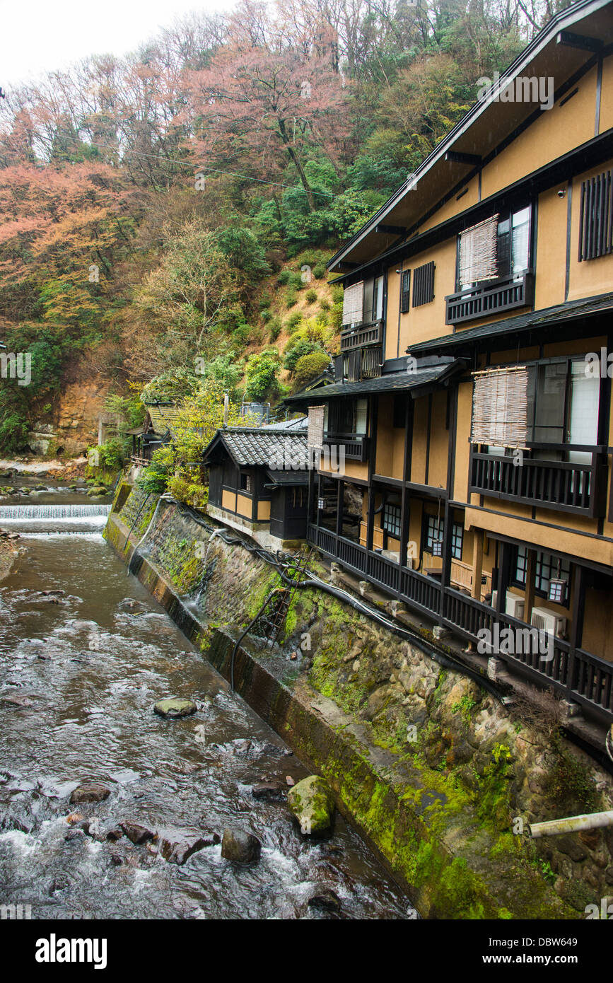 Kurokawa Onsen, Therme, Kyushu, Japan, Asien Stockfoto